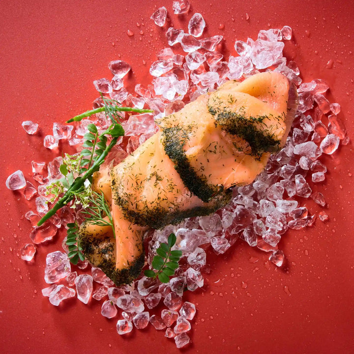 Gustav Graved (Dill) | Safer Salmon | Beizlachs geschnitten