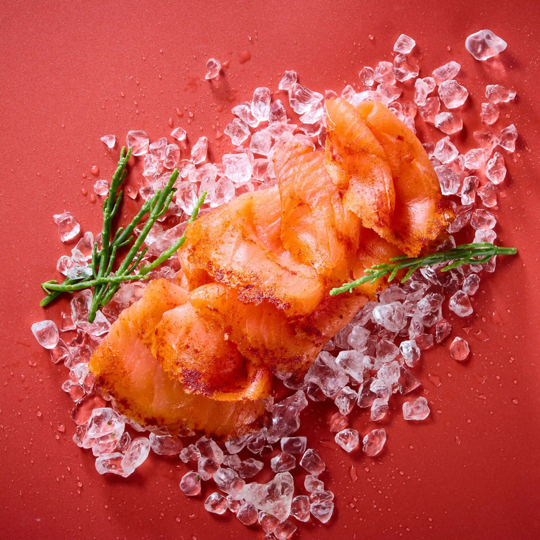 Richard der Rote  | Safer Salmon | Räucherlachs geschnitten