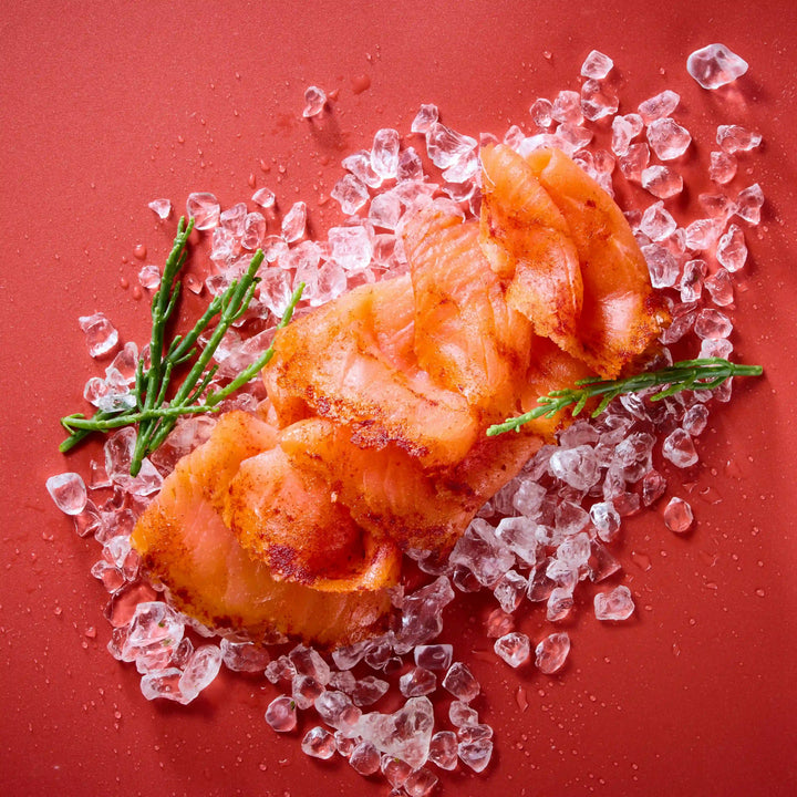 Richard der Rote  | Safer Salmon | Räucherlachs geschnitten